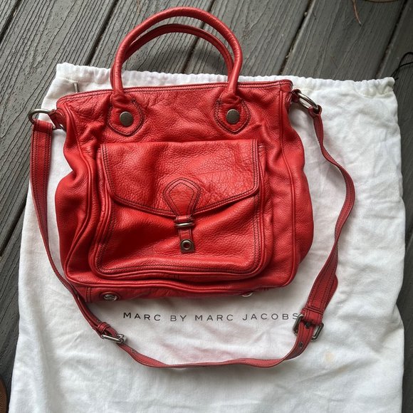 MARC BY MARC JACOBS *RARE* CROSSBODY HANDBAG WITH TOP HANDLE - Picture 1 of 9